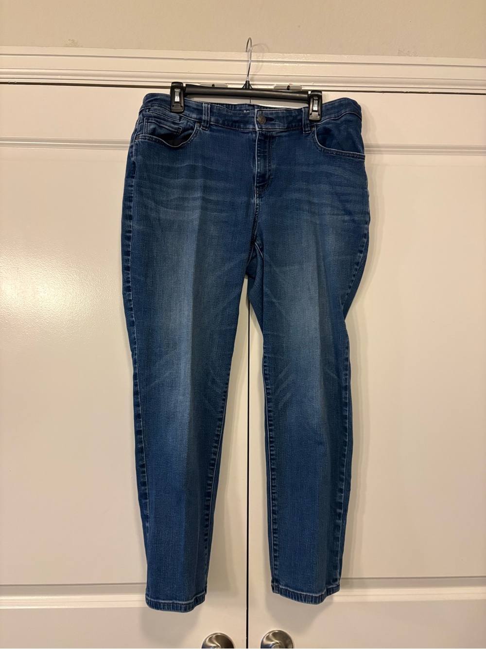 Chico's Boyfriend Dark Blue Skinny Jeans